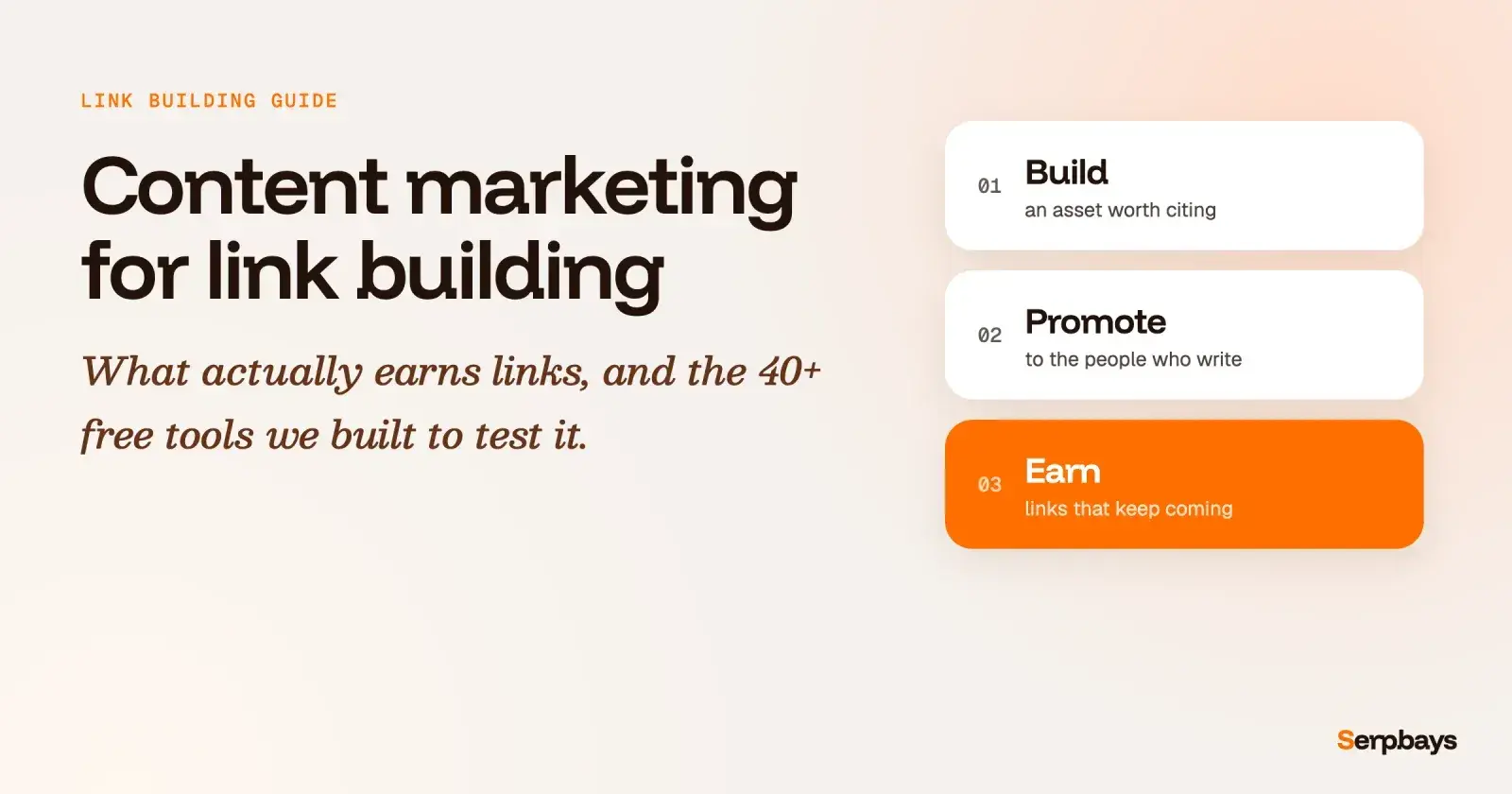 Content Marketing for Link Building: What Actually Earns Links